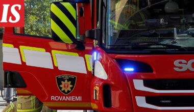 Omakotitalo tuhoutui rajussa tulipalossa Rovaniemellä