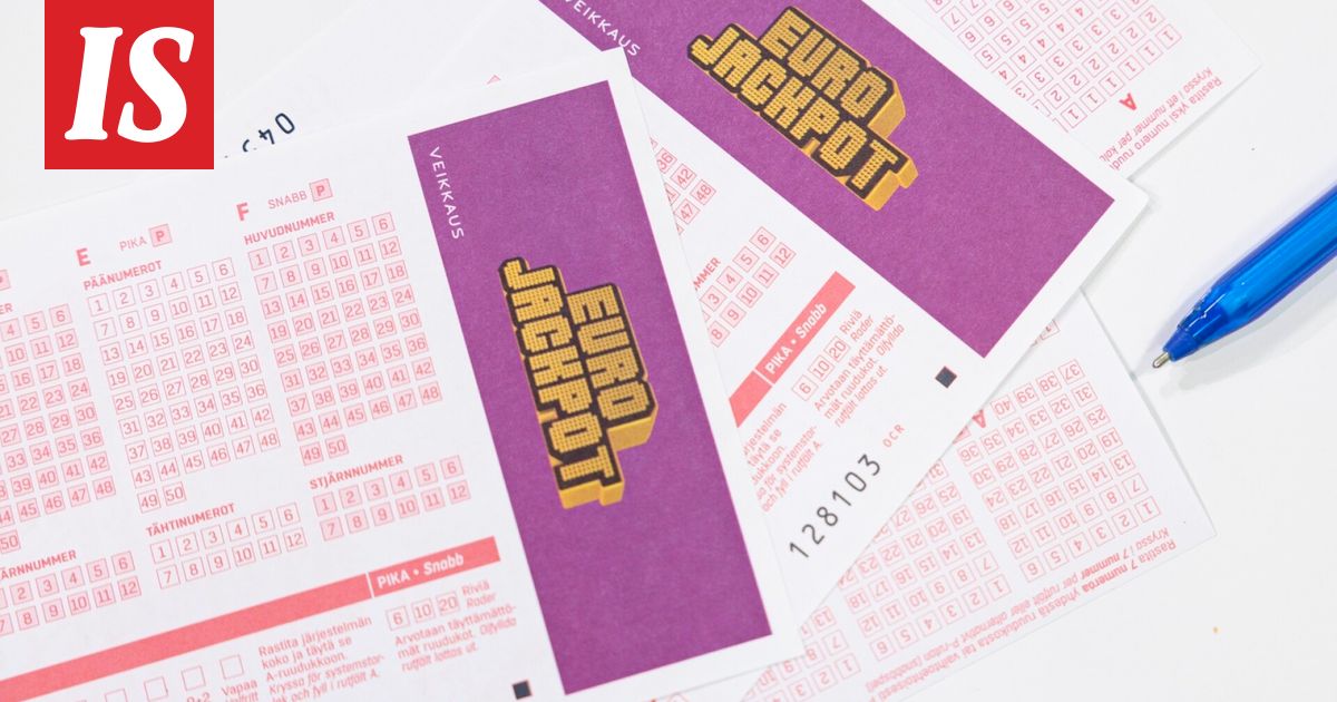 Eurojackpotissa näpsäkkä voitto Suomeen - Ilta-Sanomat