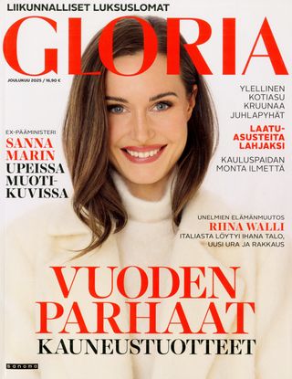 Gloria-lehden joulukuun kansi.