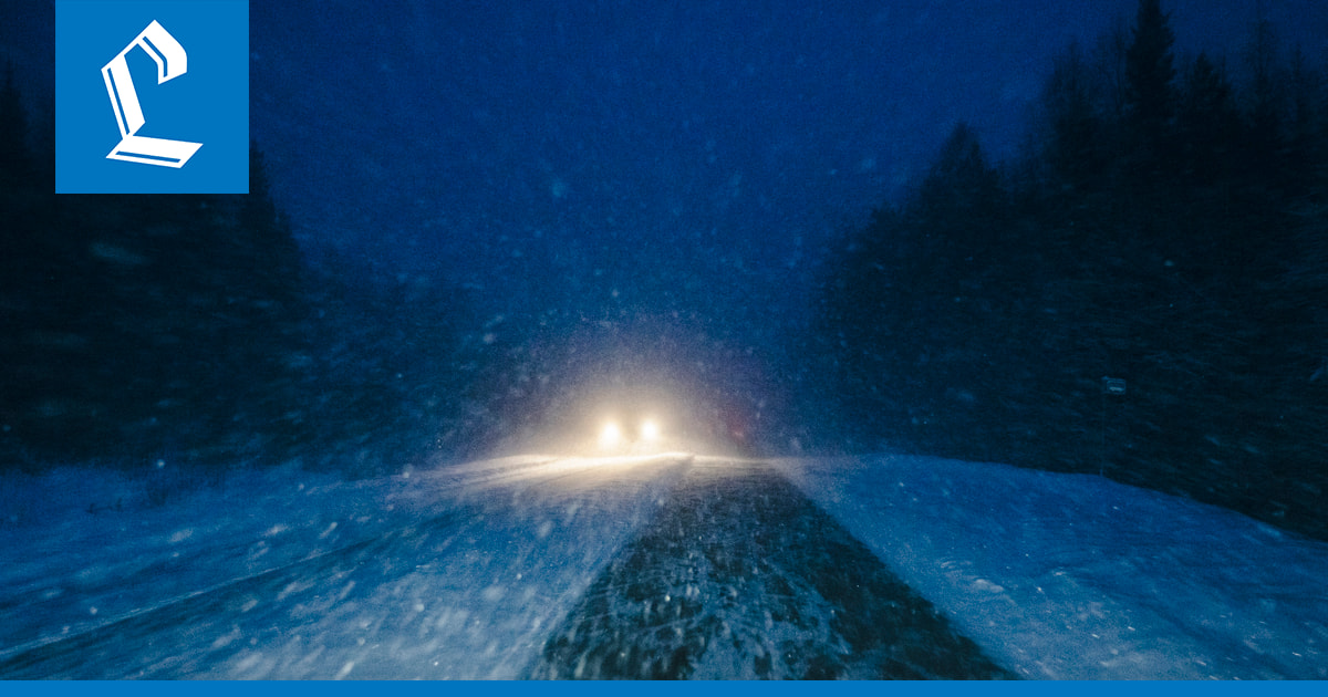Lapissa useita ulosajoja – maan pohjoisosaan varoitus huonosta ajokelistä