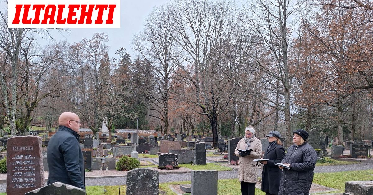 Espoossa epätavalliset hautajaiset