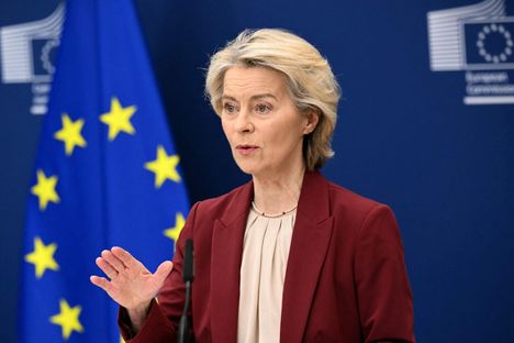 Von der Leyen. Hänellä on ratkaisu.