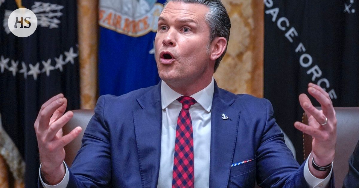 Hegsethin katsotaan rikkoneen turvallisuusprotokollaa | HS.fi