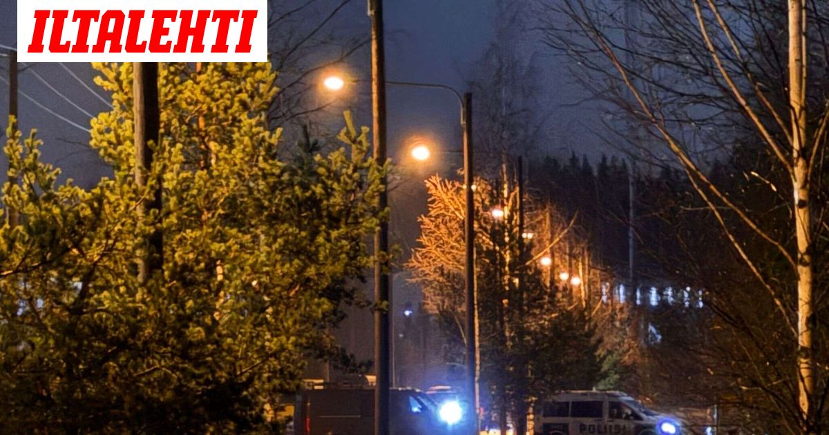 Poliisi katkaisi tien Lahdessa – Syynä vaarallinen mies