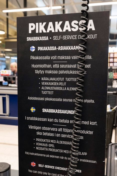 Välillä pikakassat suljetaan koulujen ruokatuntien ajaksi tai niillä on henkilökunnan jäsen valvomassa.
