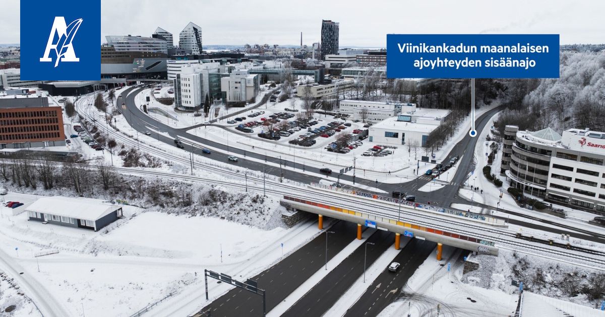 Tampereelle rakennetaan maanalainen katu 50 miljoonalla eurolla – ”Aikamoinen operaatio” alkaa Viinikankadulla