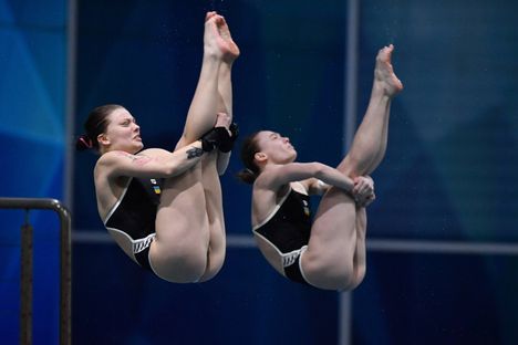 Ksenija Bailo ja Sofija Luskyn ovat Euroopan mestareita.