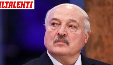 Lukašenkalta terveiset suomalaisille