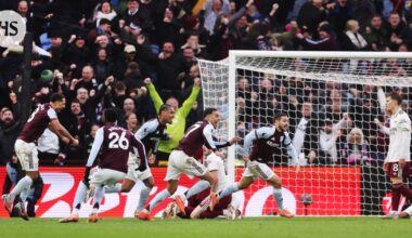 Arsenal on lyöty – Aston Villa iski viime sekunneilla