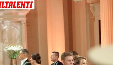 Somessa seurattu pariskunta ilmestyi yllättäen Linnaan