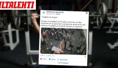 Video kuntosalikuolemasta järkyttää – Ethän tee tätä simppeliä virhettä?