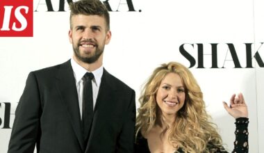 Gerard Piqué ja Shakira taas puheväleissä