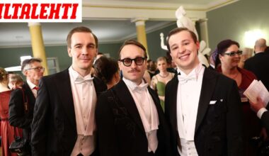 KAJ edustaa Linnan juhlissa – Frakkien yksityiskohdat kiinnittivät huomion