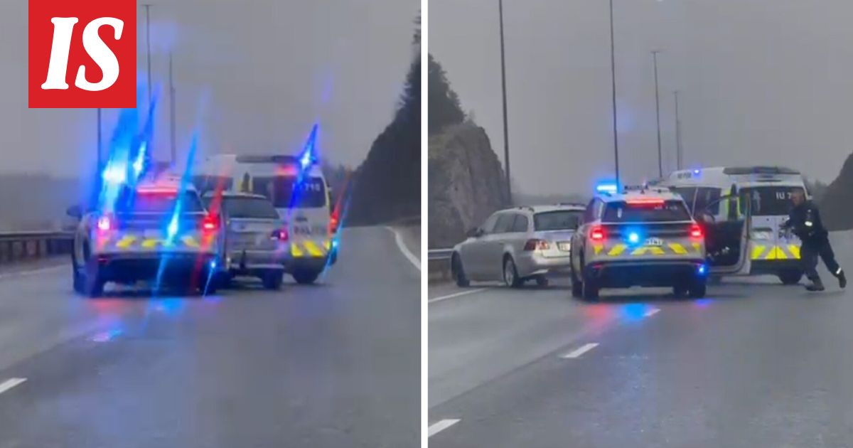 Hurja takaa-ajo Porvoossa - Ilta-Sanomat