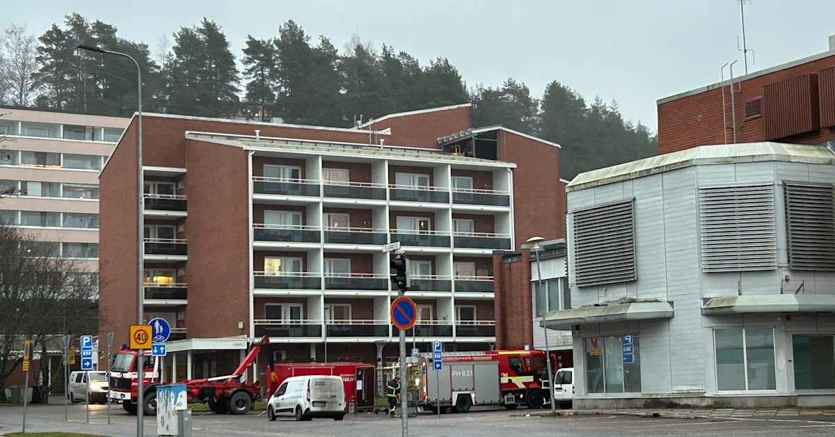 Lahdessa paloi palvelutalo – asukkaita evakuoitiin | Päijät-Häme
