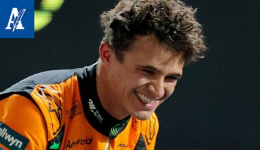 Lando Norris on formuloiden maailmanmestari – haastattelija lohdutti itkevää miestä