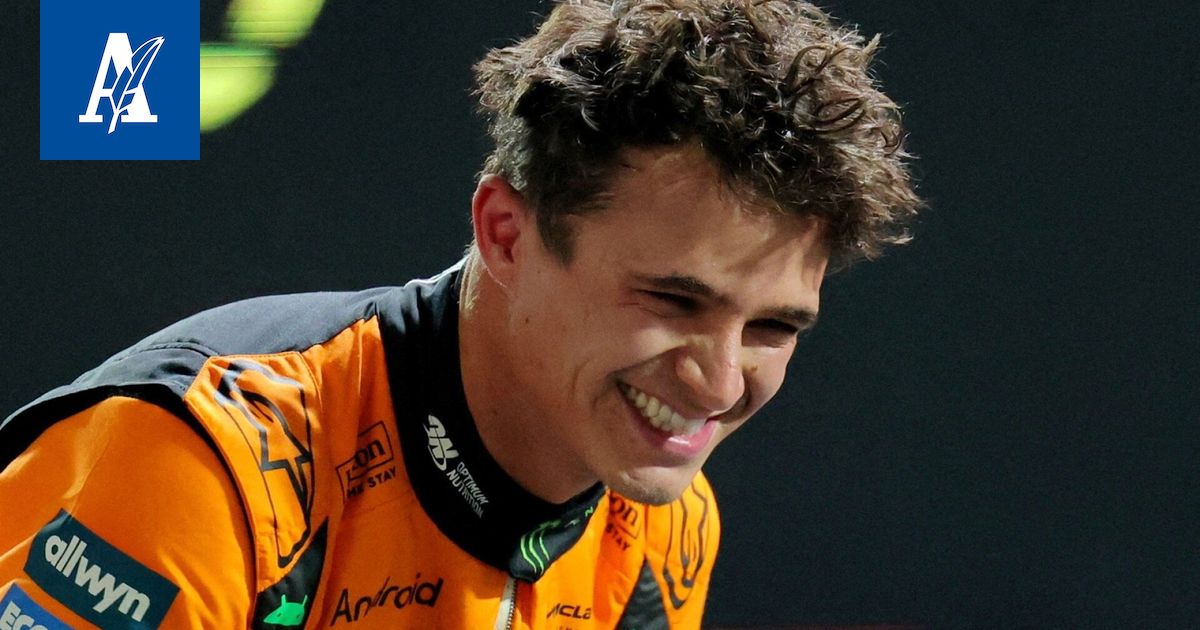 Lando Norris on formuloiden maailmanmestari – haastattelija lohdutti itkevää miestä