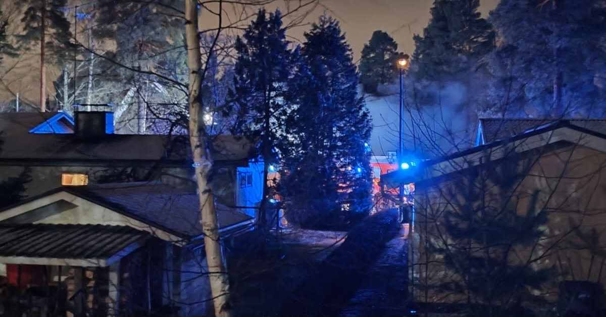 Rivitalon huoneisto tuhoutui tulipalossa Varkaudessa | Pohjois-Savo