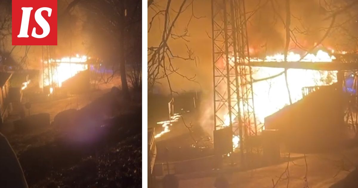 Hannu Heikkinen sai Whatsapp-viestin tulipalosta ja kiiruhti paikalle