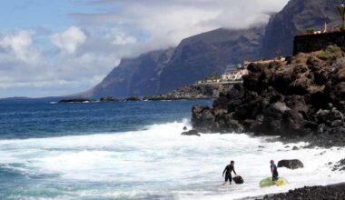 Turistit eivät piitanneet varoituksista, kolme kuoli aalloissa Teneriffalla | Uutisia lyhyesti