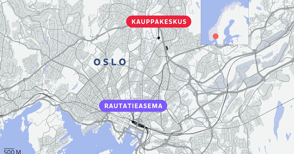 Oslossa ammuttu kauppakeskuksessa | Uutisia lyhyesti