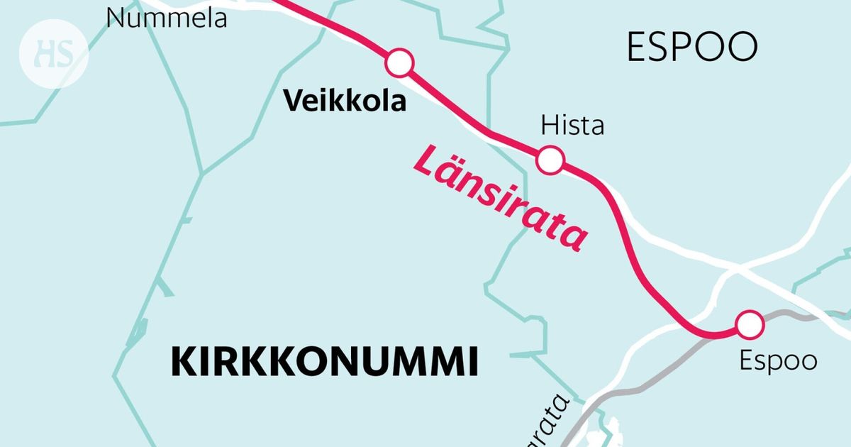 Kirkkonummi hylkäsi Länsiradan osakassopimuksen | HS.fi