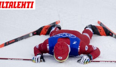 Aleksandr Bolšunov mököttää