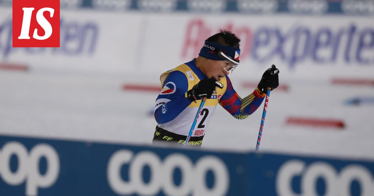 Hiihto: Rukalla debytoinut Edward Limbaga halutaan heti ulos – video oli viimeinen pisara