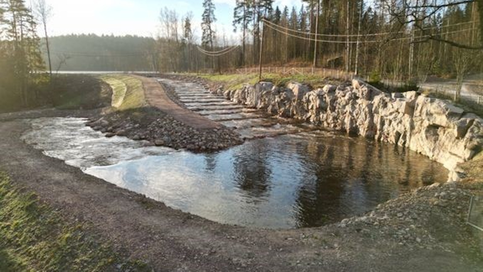 Vaelluskalojen nousuesteitä poistettu Espoossa - Metsä
