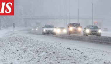 Huono ajokeli aiheutti paljon kolareita Oulussa