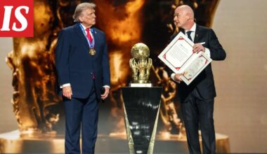 Donald Trumpin ja Gianni Infantinon suhteesta tehtiin valitus