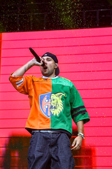 Ahti kuvattuna Blockfestissä elokuussa.