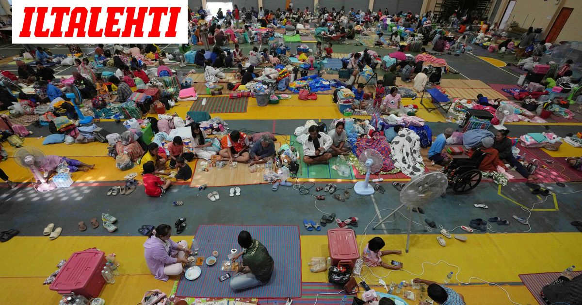 Tilanne Thaimaassa synkkenee – Yli 400 000 evakuoitu