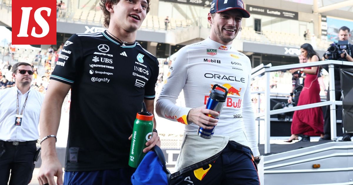 Tätä et nähnyt televisiossa: Kimi Antonelli pyysi anteeksi Max Verstappenilta