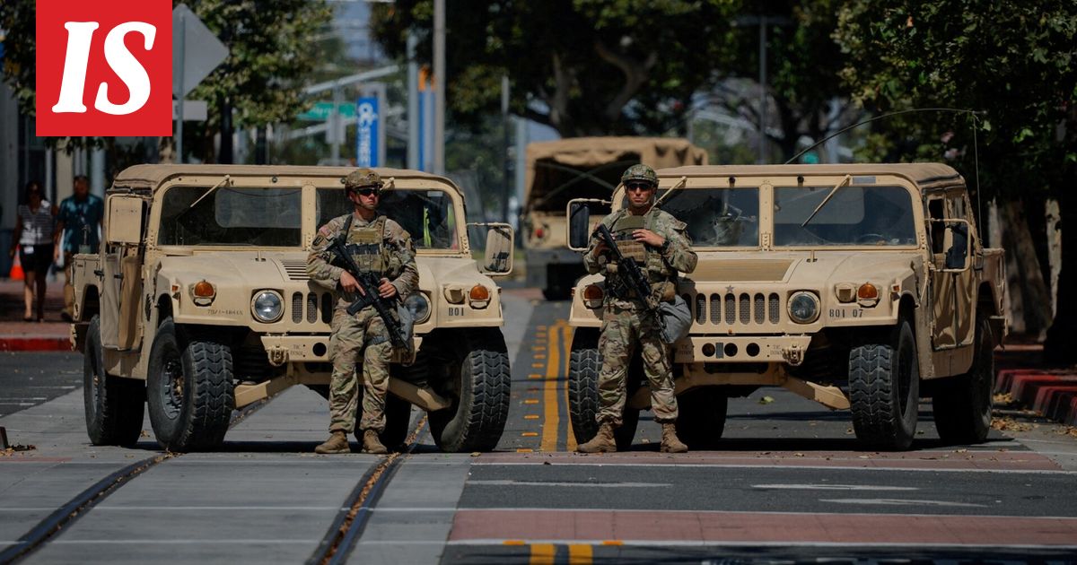 Tuomari kieltää Trumpin kansalliskaartin käytön LA:ssa