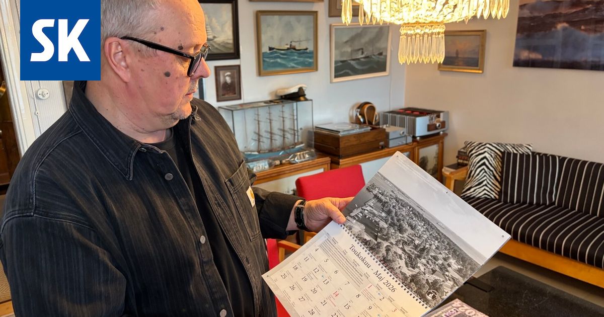 Merikuvaaja Petri Porkola teki Reposaari-aiheisen kuvakalenterin