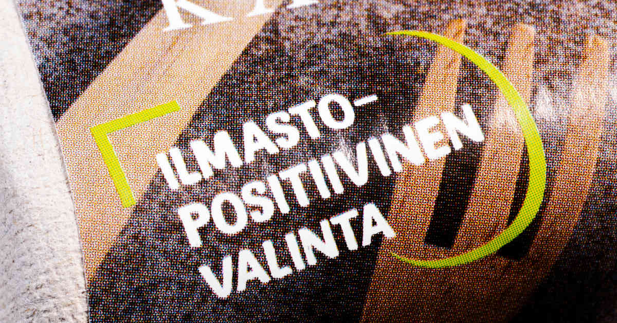 Iso joukko merkintöjä pitää poistaa ruoka­pakkauksista ensi vuonna viherpesun vuoksi | Kotimaa