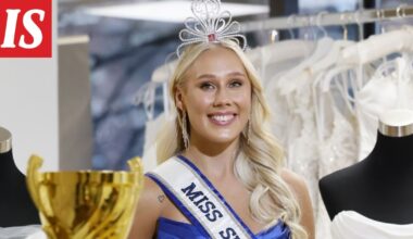 Tara Lehtosesta tuli uusi Miss Suomi – näin hän kommentoi Huomenta Suomessa