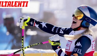 Lindsey Vonnilta, 41, ällistyttävä suoritus!