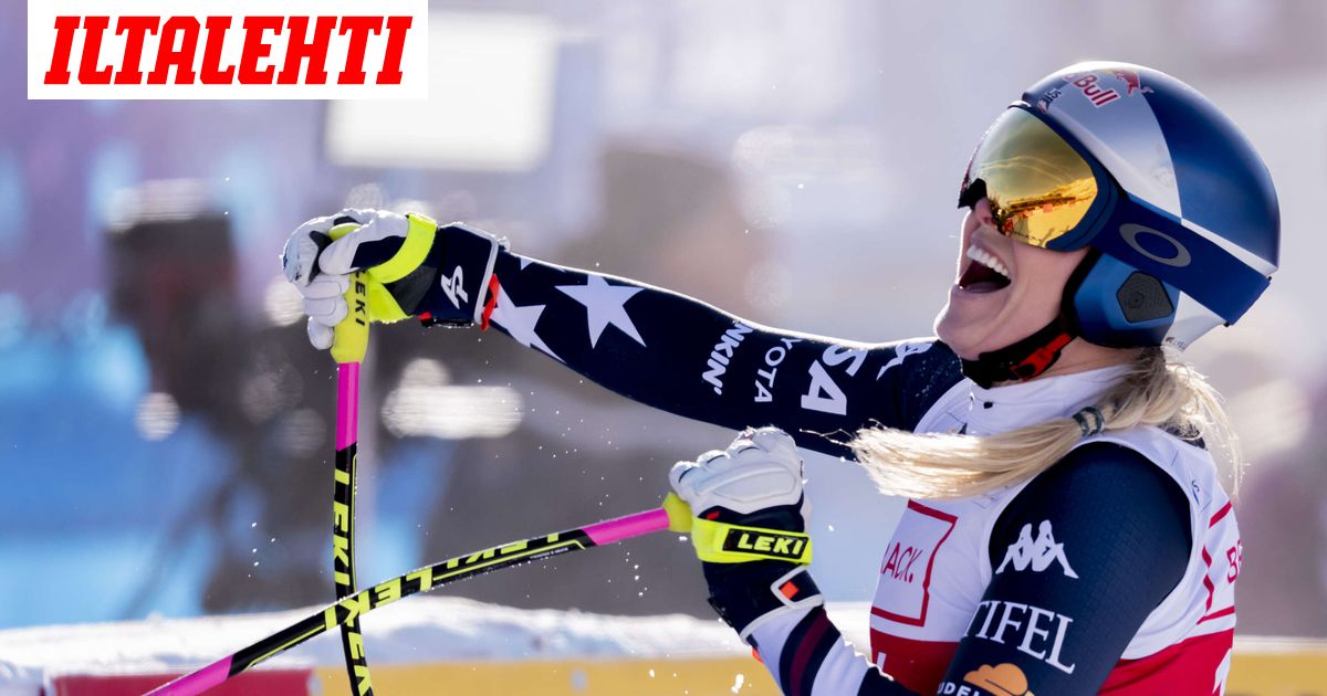 Lindsey Vonnilta, 41, ällistyttävä suoritus!