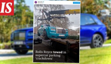 Ökyautoja pysäköitiin jalkakäytävälle surutta Lontoossa – sitten kaupungille riitti