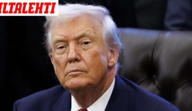 Trumpin mustelmien syy: Elää kuin juna-asemalla