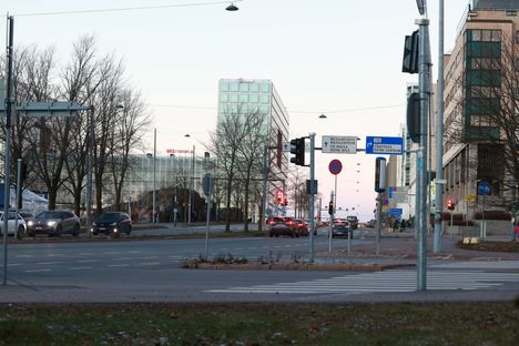 Willbergin epäilty kolari tapahtui Aleksis Kiven kadun ja Savonkadun risteyksessä.