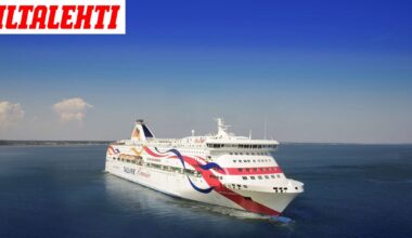 Savupiippu nielaisi matkustajan Tallink Siljan laivalla