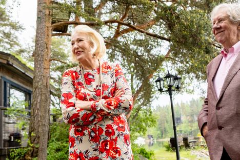 Liisa Hyssälä ja Eero Lehti Sipoossa 5.6.2025.