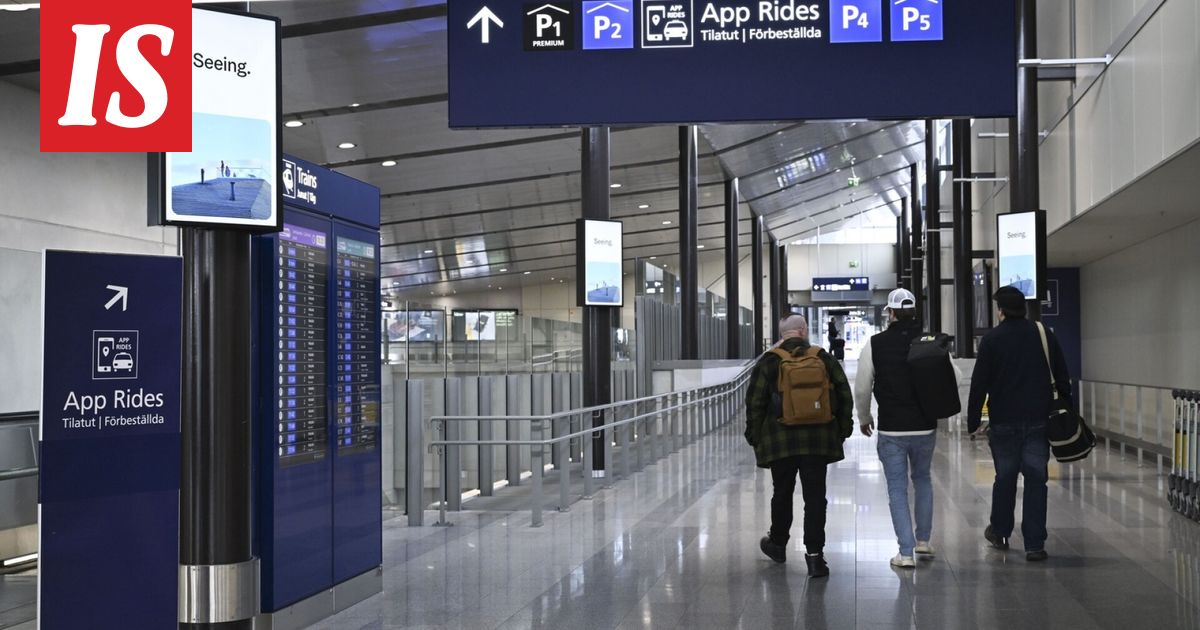 Orava Helsinki-Vantaan lentokentällä - Ilta-Sanomat