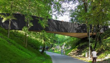 Loviisanpässin sillan arkkitehtu­uri­­kilpailun voitti älyvalaistusta hyödyntävä tummanpuhuva silta | Päijät-Häme