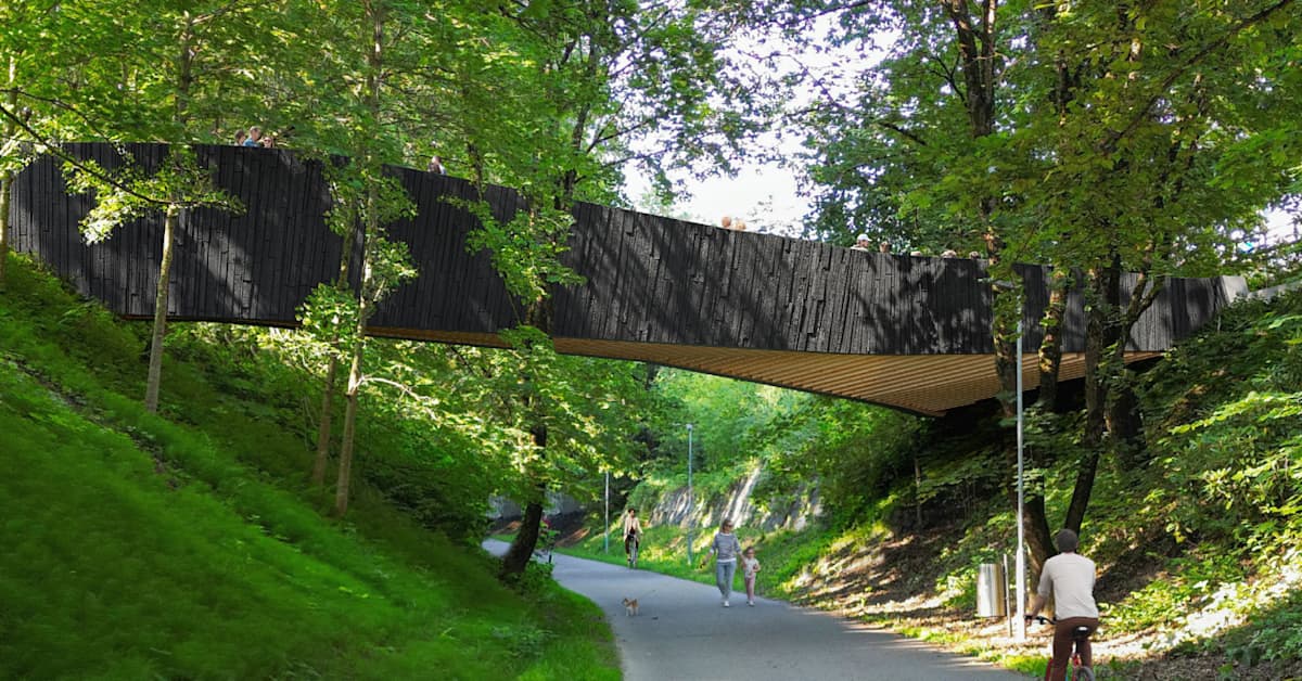 Loviisanpässin sillan arkkitehtu­uri­­kilpailun voitti älyvalaistusta hyödyntävä tummanpuhuva silta | Päijät-Häme