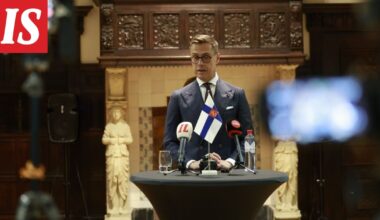 Stubb kommentoi Hollannissa Ukrainan alueluovutuksia ja maan tietä EU:hun