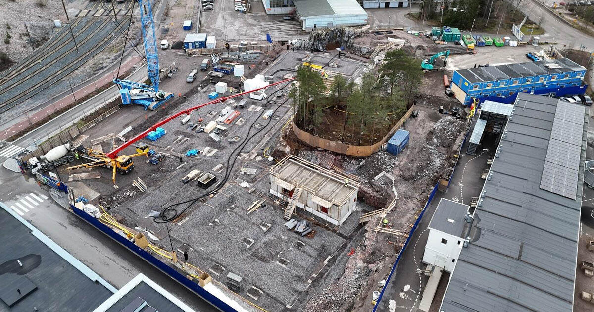 Pohjois-Pasilan koulun ja päiväkodin rakennustyöt hyvässä vauhdissa